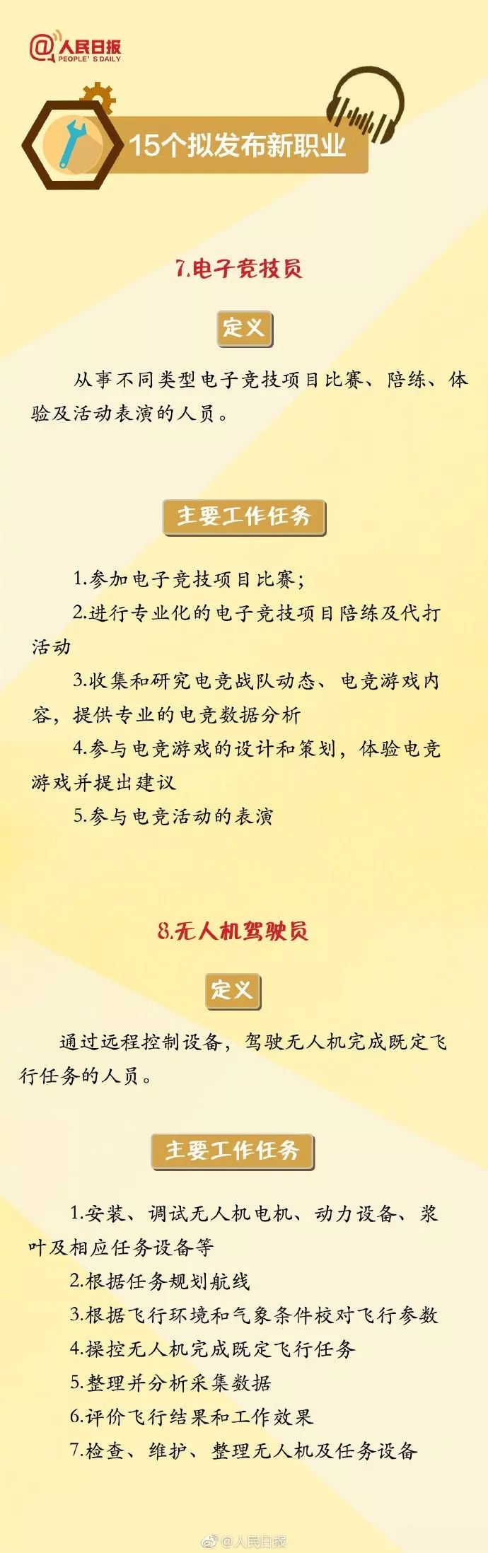 人社部拟发布15项新职业